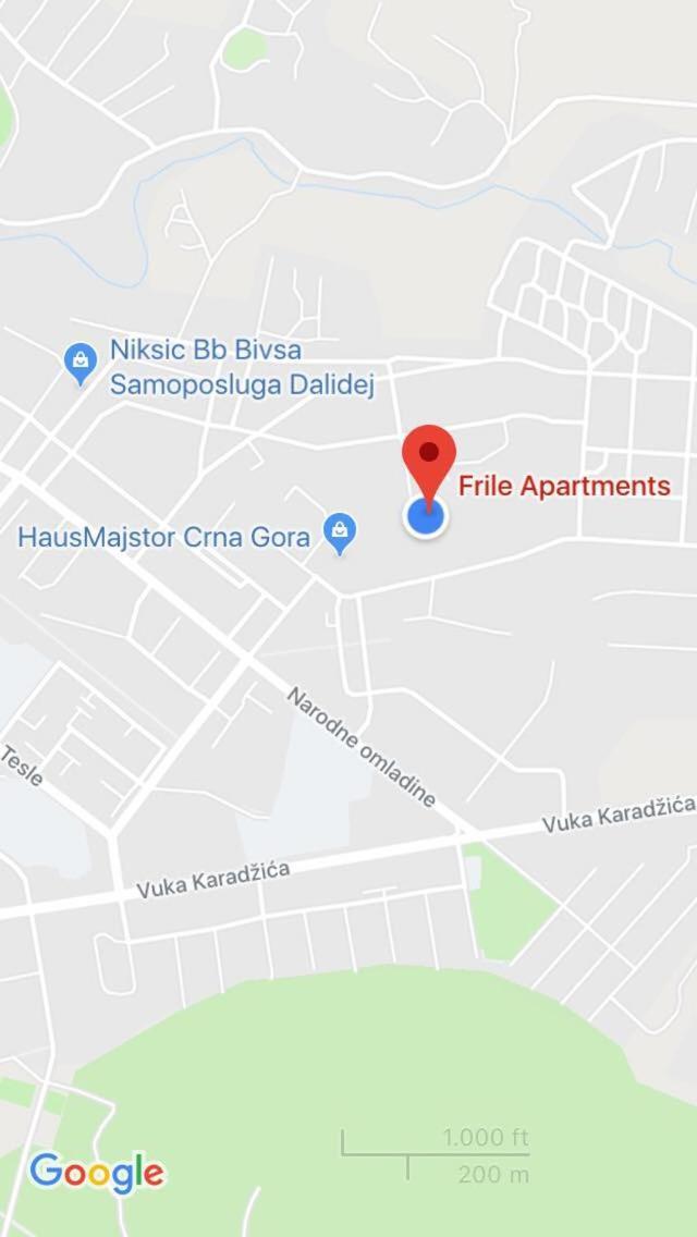 Frile Apartments Nikšić Buitenkant foto